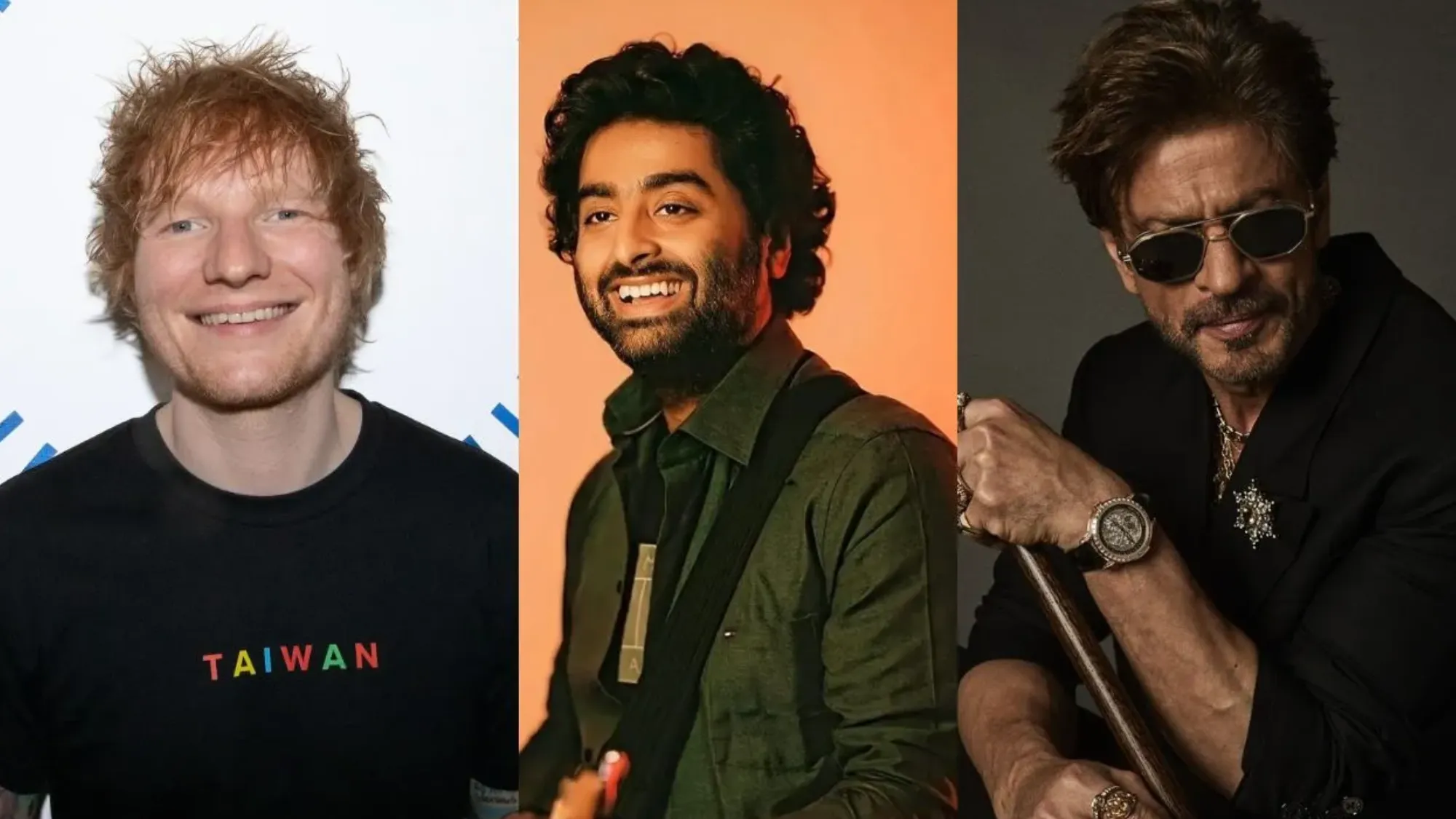 Ed Sheeran shah Rukh Khan